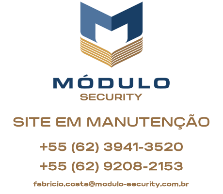 Módulo Security - Site em manutenção